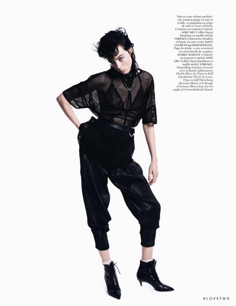 Edie Campbell featured in Pretty Edie, February 2014