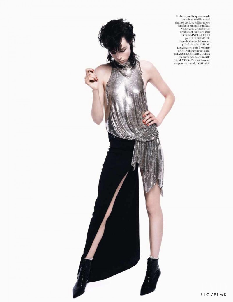 Edie Campbell featured in Pretty Edie, February 2014