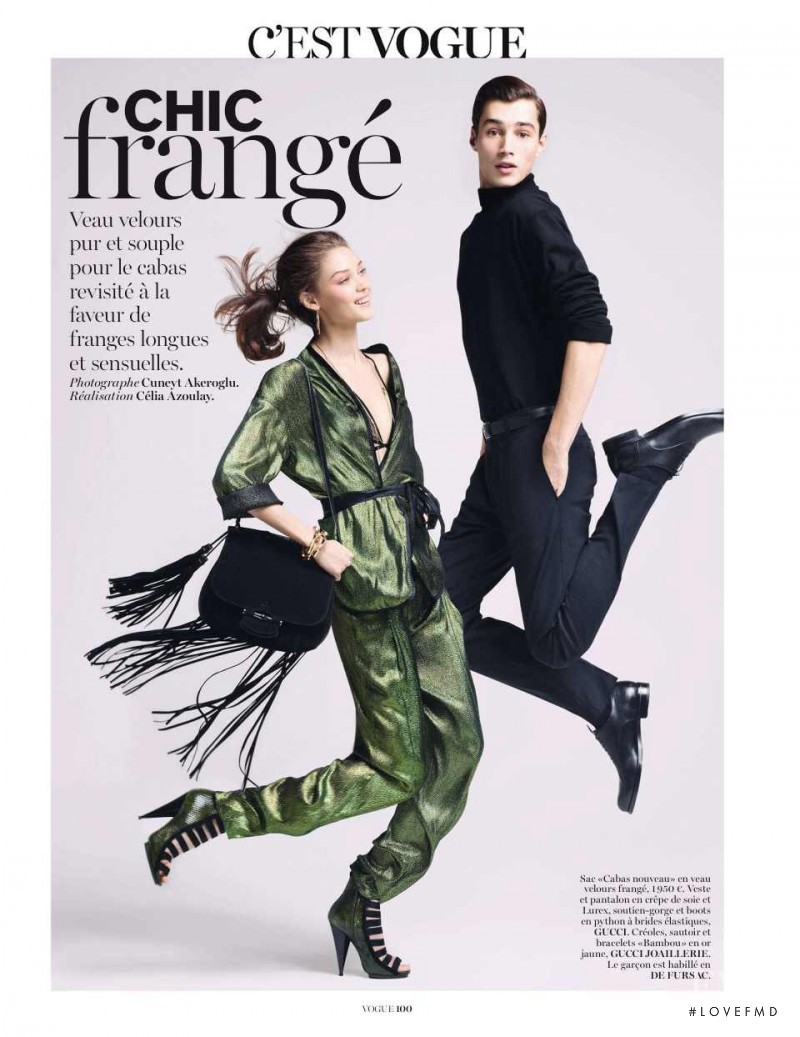 Diana Moldovan featured in C\'Est Vogue, February 2014