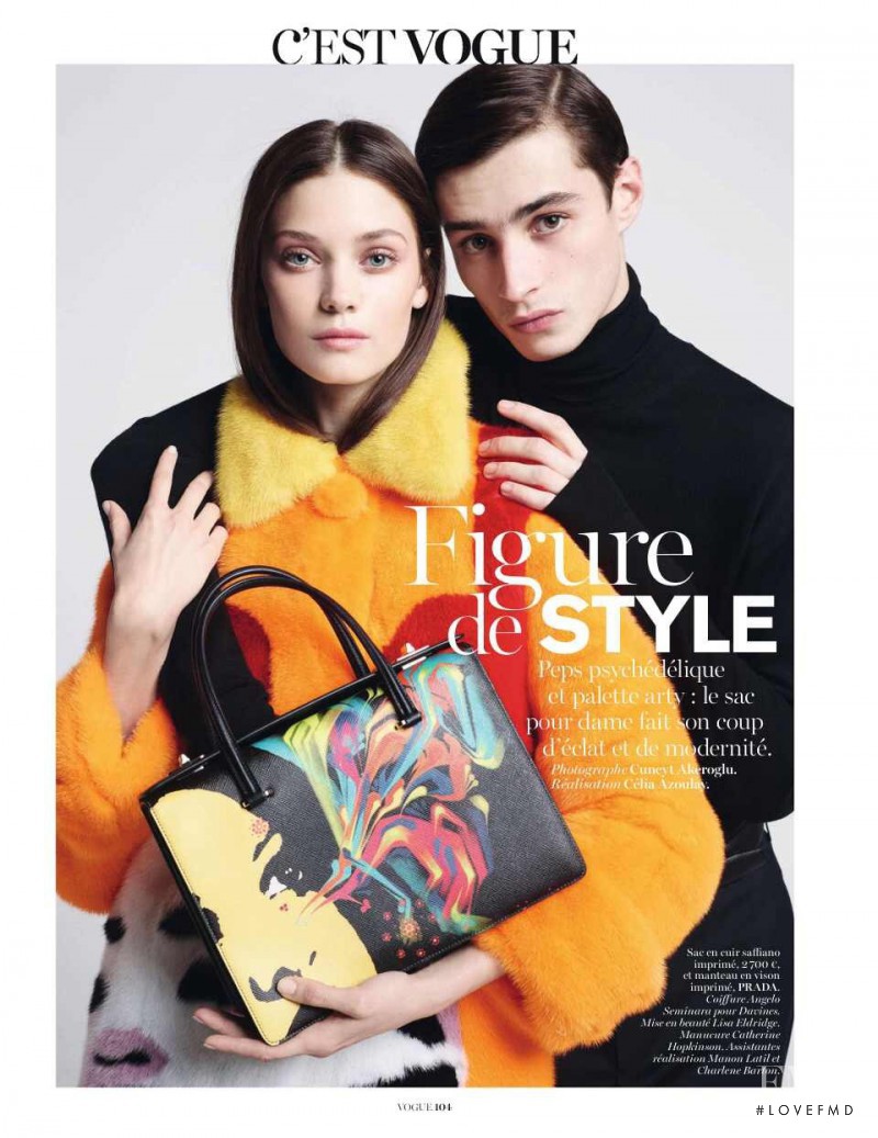 Diana Moldovan featured in C\'Est Vogue, February 2014