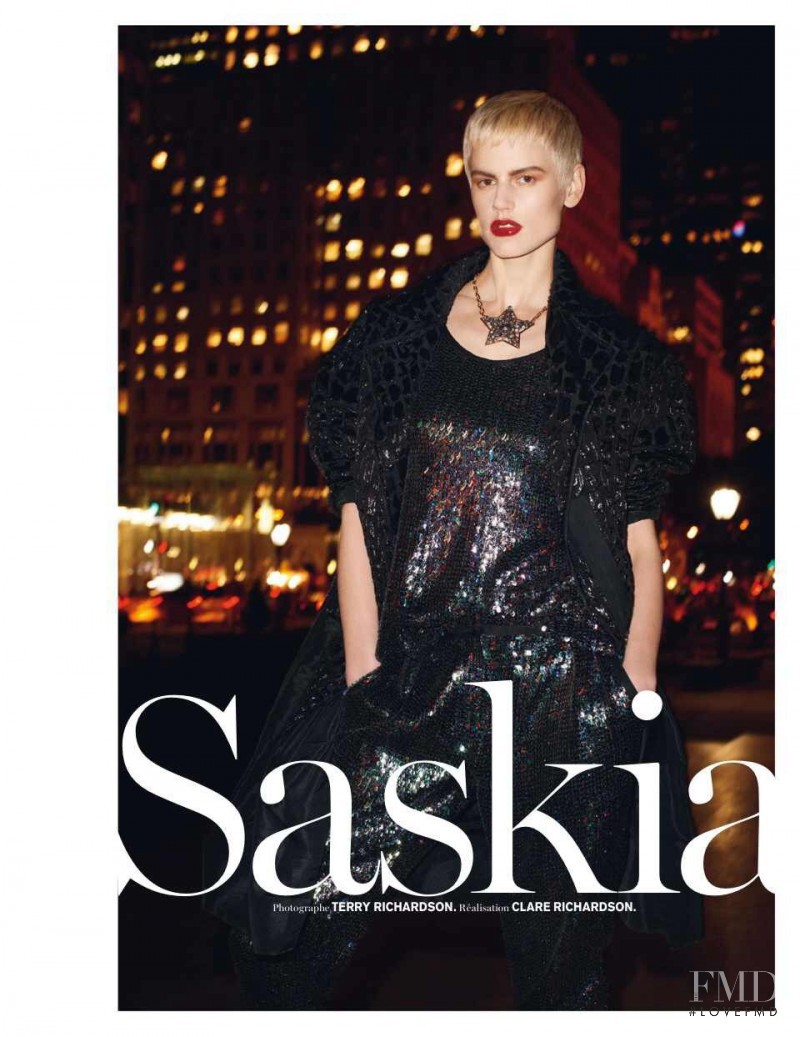 Saskia de Brauw featured in Saskia, February 2014