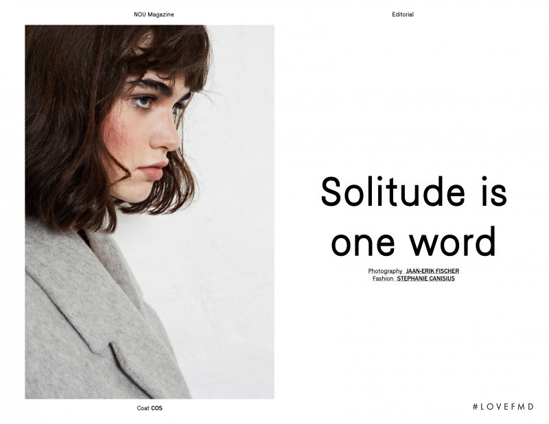 Misha Hart featured in Solitude Is One Word, November 2013