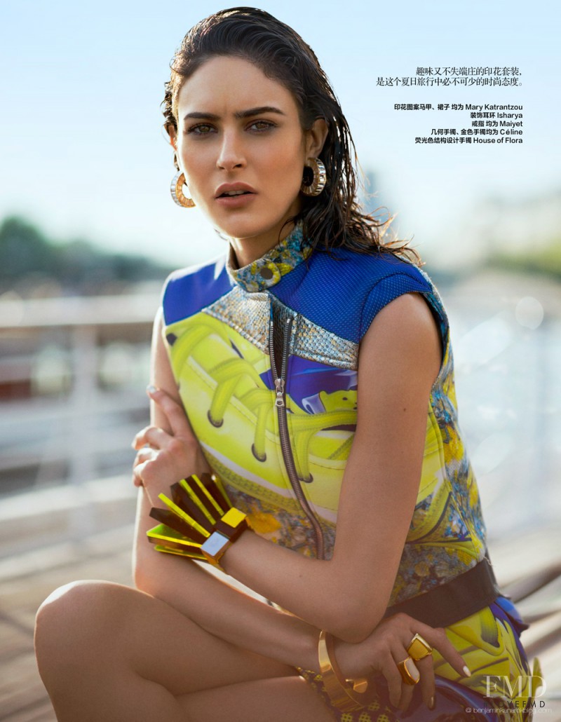 Maud Le Fort featured in On The Water, July 2014