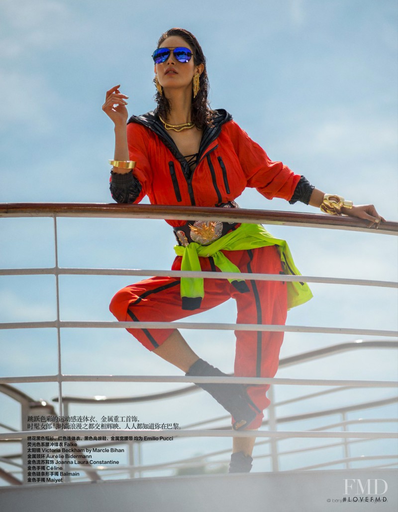 Maud Le Fort featured in On The Water, July 2014