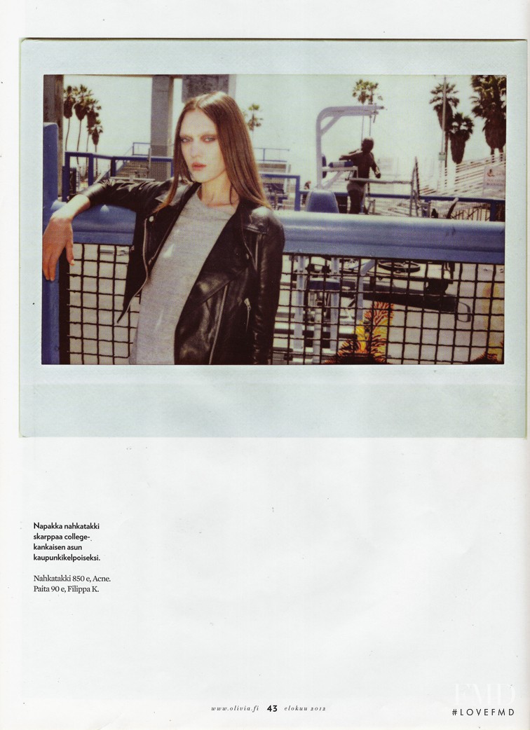 Svetlana Mukhina featured in Aika Hyppy, August 2012