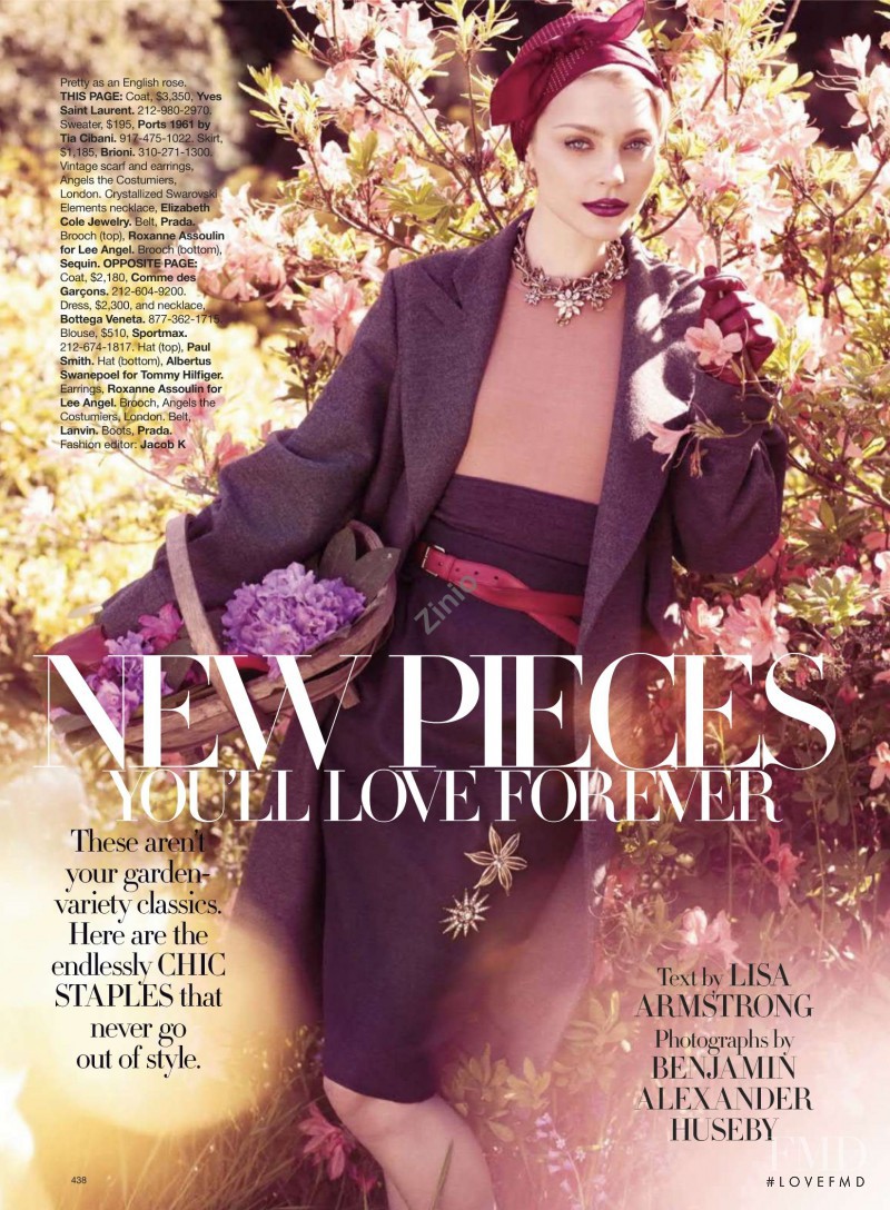 New Pieces You'll Love For Ever in Harper's Bazaar USA with Jessica ...