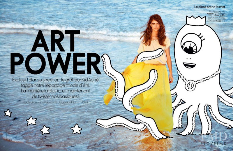 Robin Holzken featured in Art Power, June 2012