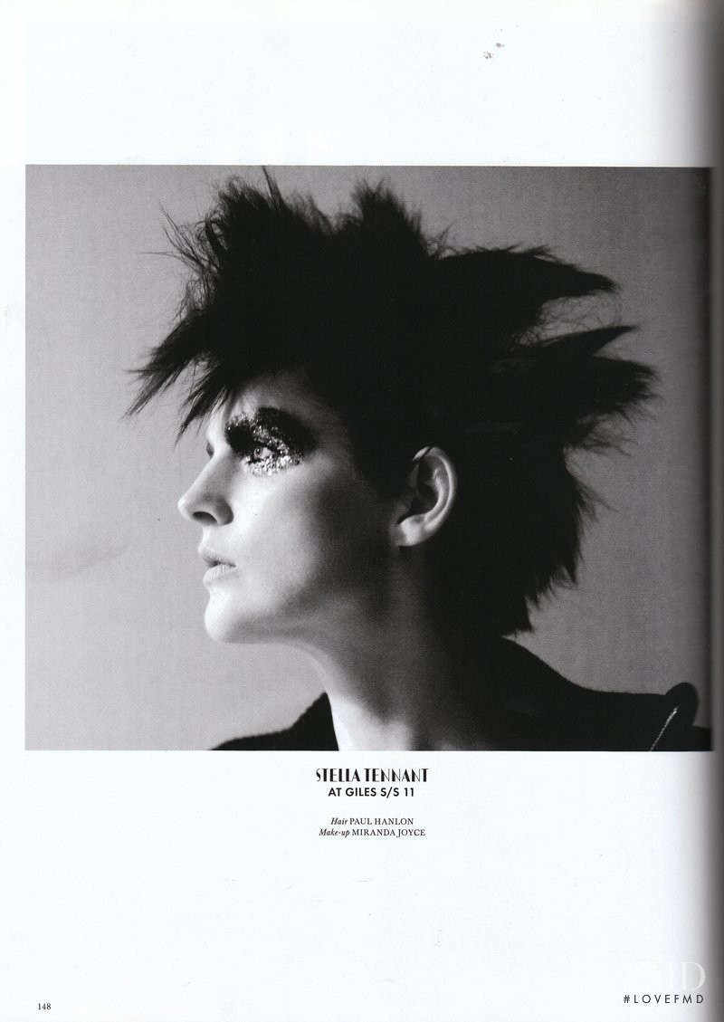 Stella Tennant featured in Life as Theater, March 2011