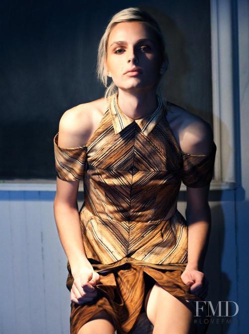 Andrej Pejic featured in Boy Wonder, March 2011