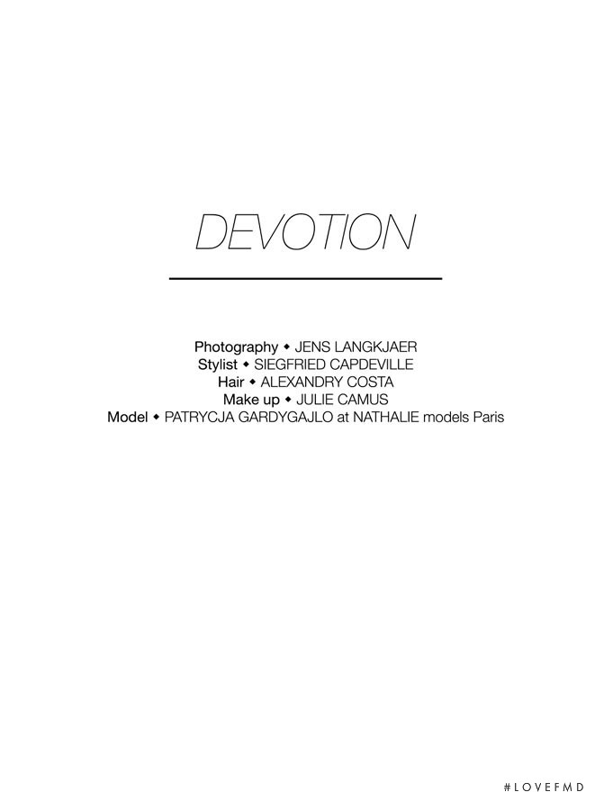 Devotion, September 2010