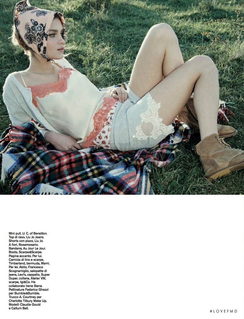 Claudia Gould featured in Picnic A Due, June 2014