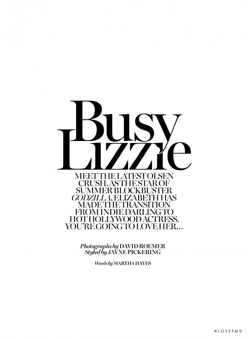 Busy Lizzie, June 2014