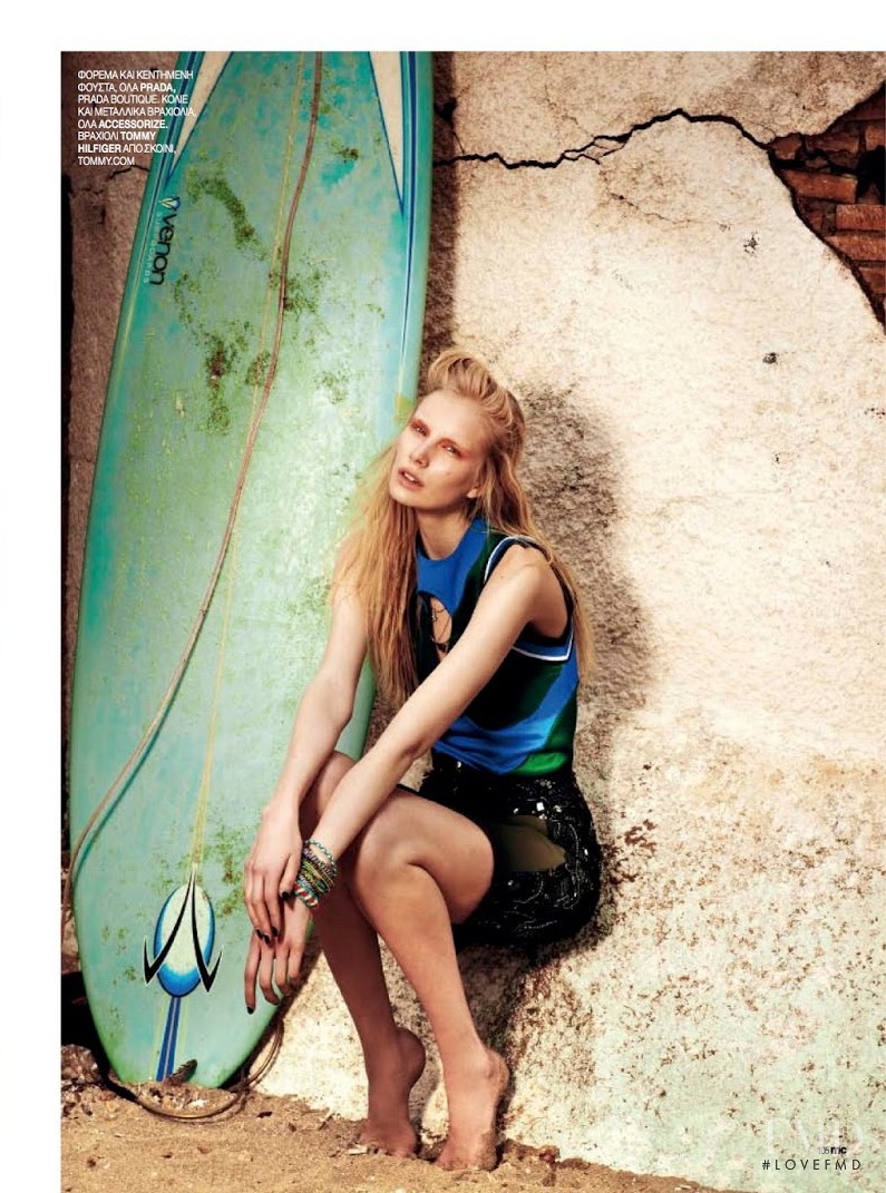 Sally Jonsson featured in Surf Club, June 2014