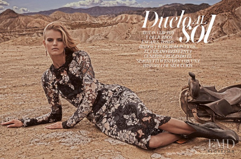 Kate Grigorieva featured in Duelo Al Sol, July 2014