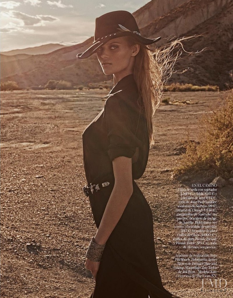 Kate Grigorieva featured in Duelo Al Sol, July 2014