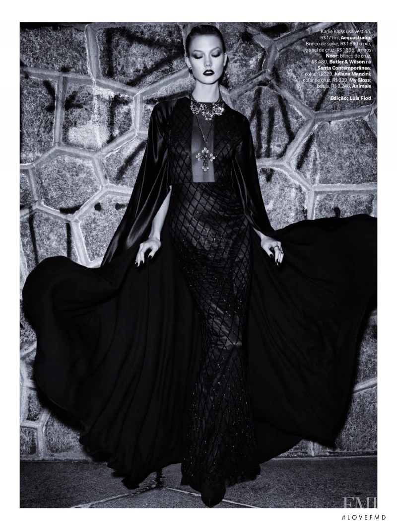 Karlie Kloss featured in Sacred & Profane, July 2014