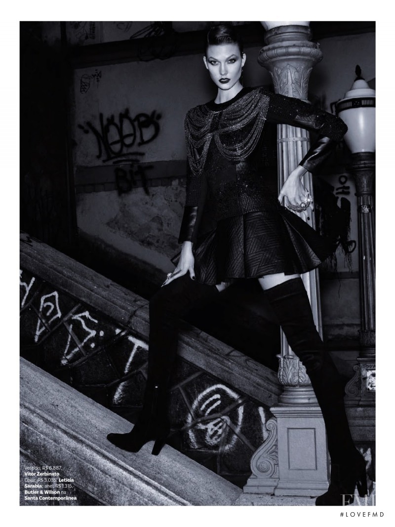 Karlie Kloss featured in Sacred & Profane, July 2014