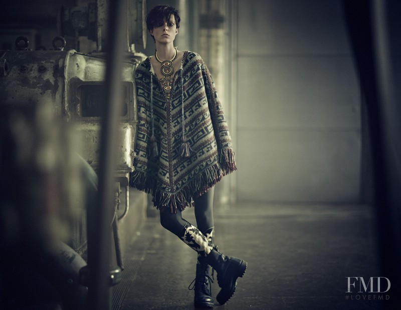 Edie Campbell featured in The Thought Of Independence, August 2014