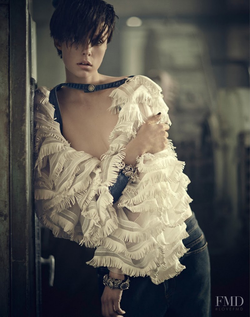 Edie Campbell featured in The Thought Of Independence, August 2014