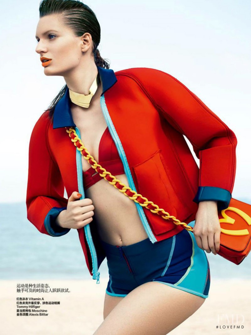 Carolina Sjöstrand featured in Life\'s A Beach, July 2014