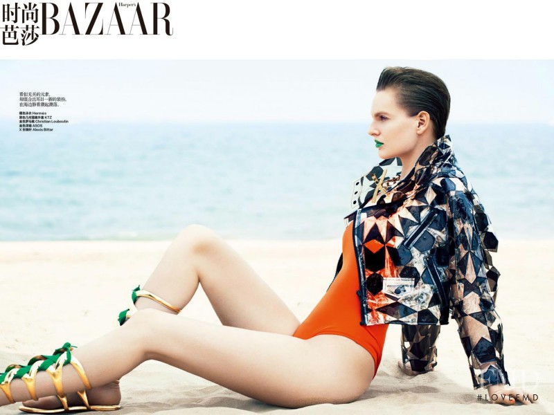 Carolina Sjöstrand featured in Life\'s A Beach, July 2014