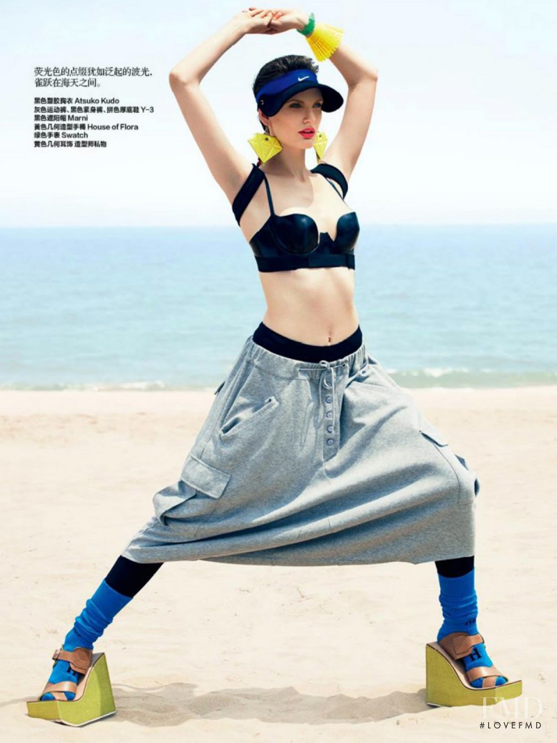 Carolina Sjöstrand featured in Life\'s A Beach, July 2014