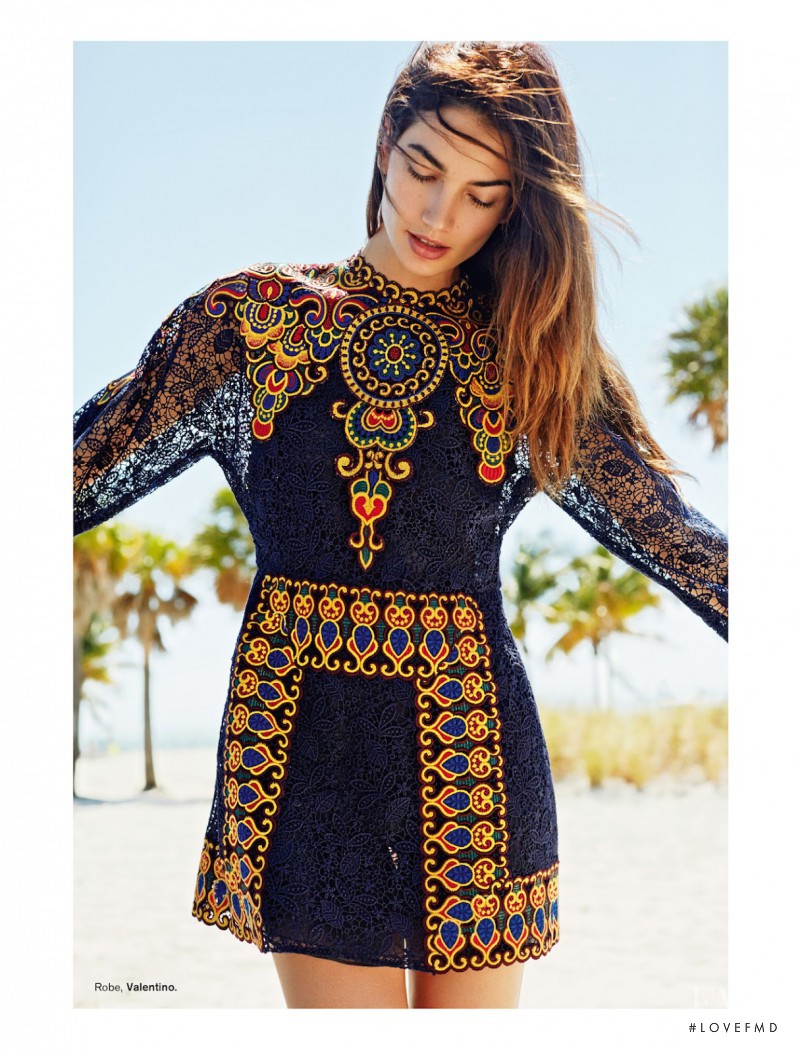 Lily Aldridge featured in Gipsy Queen, July 2014
