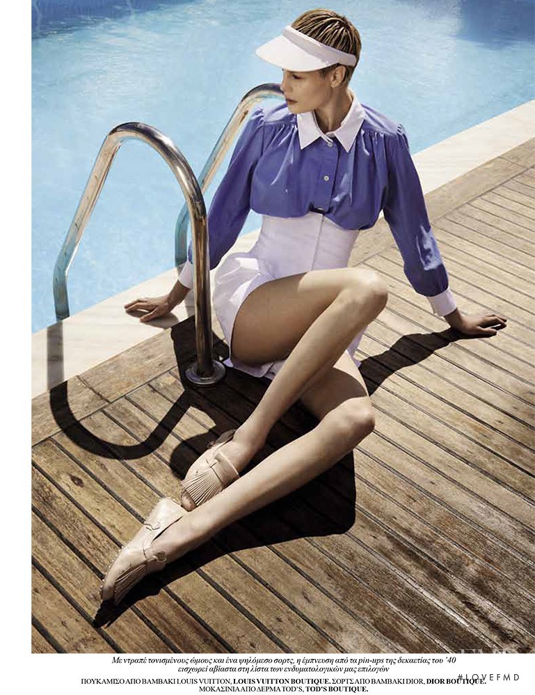 Linnea Hellbom featured in Poolside Beauties, June 2014