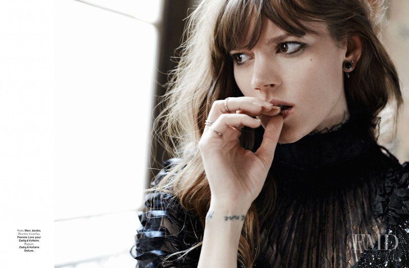 Freja Beha Erichsen featured in Rock & Folk, August 2014