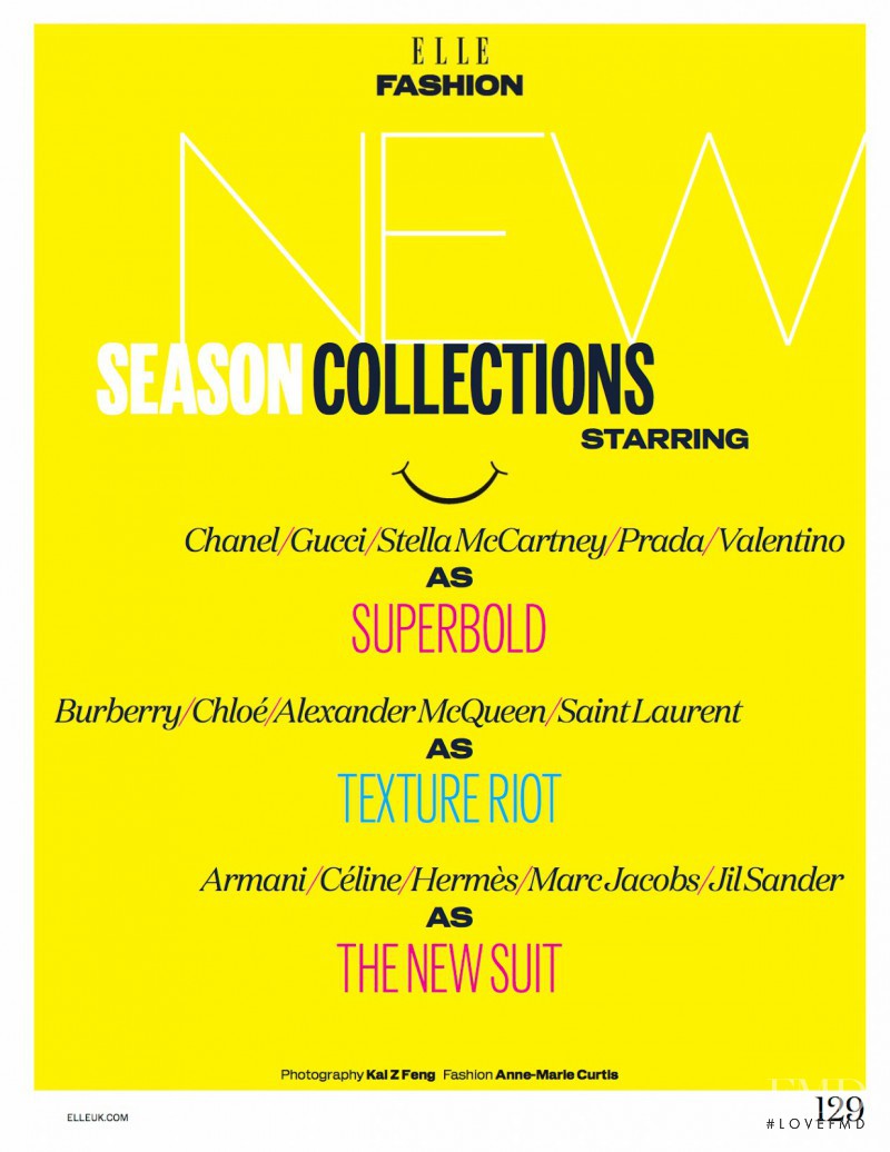New Season Collections, August 2014