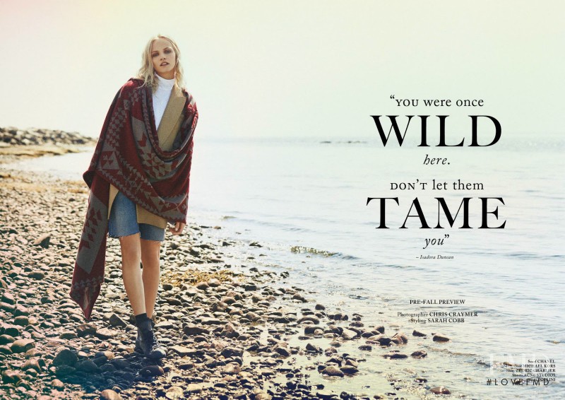 Ginta Lapina featured in You Were Once Wild Here, June 2014