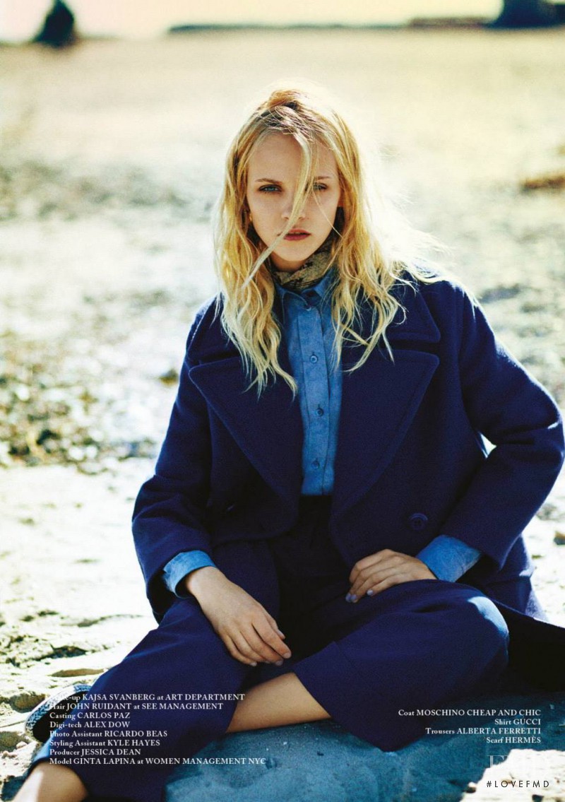 Ginta Lapina featured in You Were Once Wild Here, June 2014