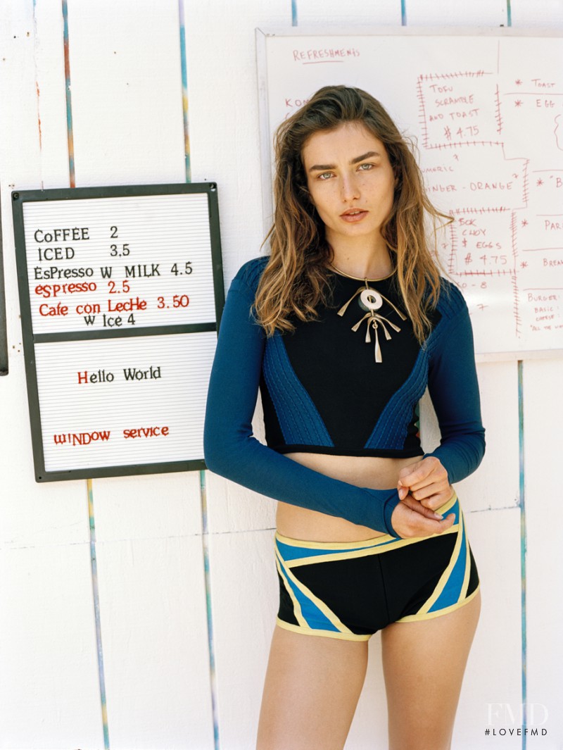 Andreea Diaconu featured in Sex On The Beach, July 2014