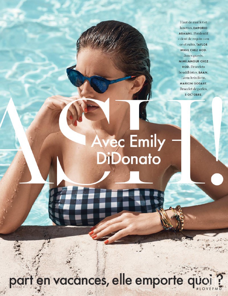 Emily DiDonato featured in Splash, July 2014