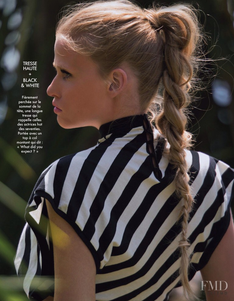 Lara Stone featured in Sexy Soft, June 2014