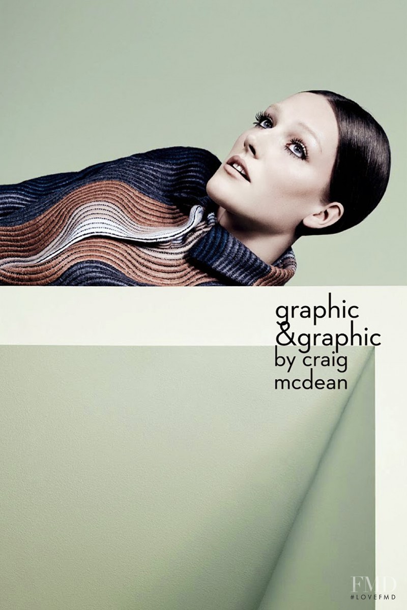 Joséphine Le Tutour featured in Graphic & Graphic, July 2014