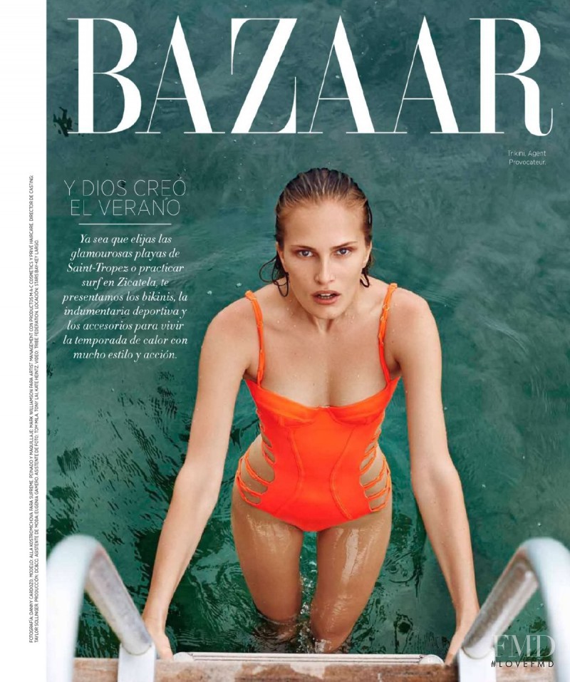 Alla Kostromicheva featured in Water Proof, July 2014
