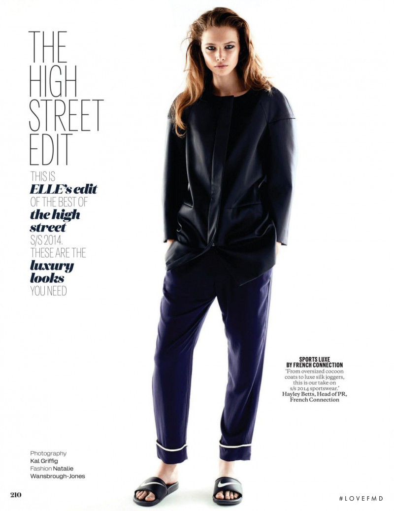 Anna Lund Sorensen featured in The High Street Edit, March 2014