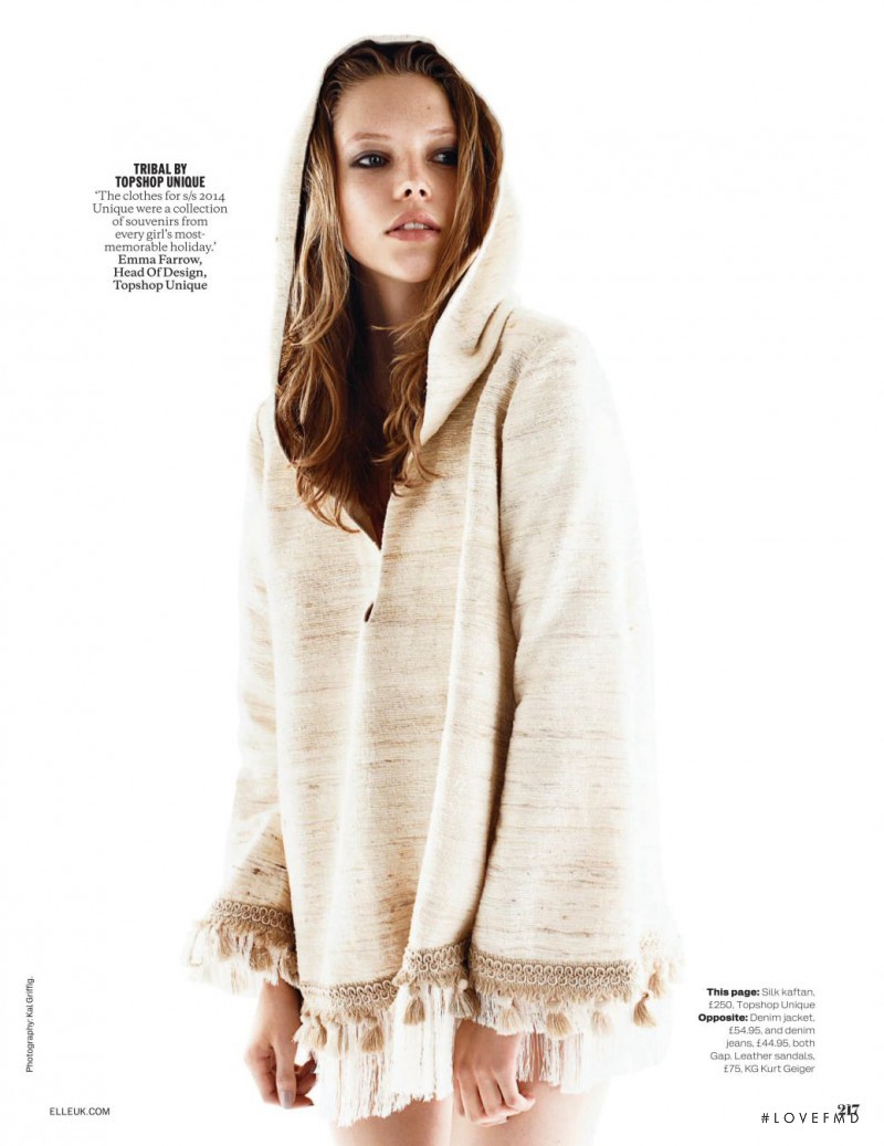 Mathilda Tolvanen featured in The High Street Edit, March 2014