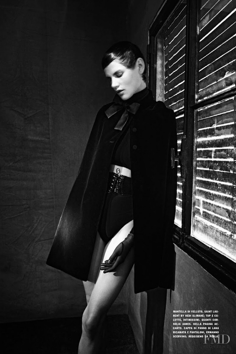 Saskia de Brauw featured in All Black With A Touch Of ..., July 2014