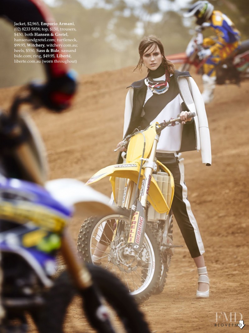 Nicole Pollard featured in Rush, July 2014