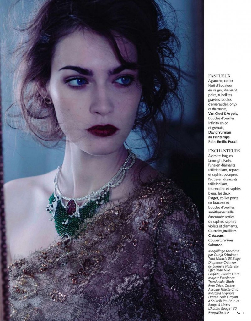 Patrycja Gardygajlo featured in Femme aux bijoux, December 2010