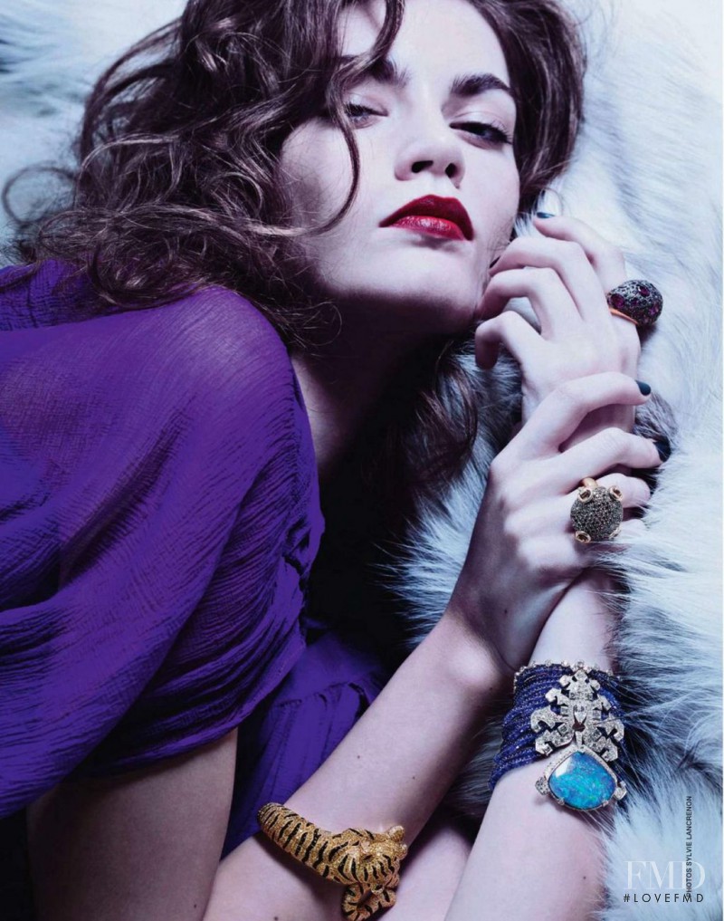 Patrycja Gardygajlo featured in Femme aux bijoux, December 2010