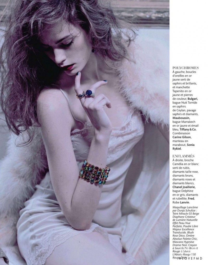 Patrycja Gardygajlo featured in Femme aux bijoux, December 2010