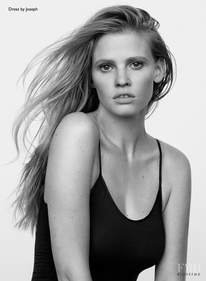 Lara Stone featured in Stone Cold Fox, July 2014