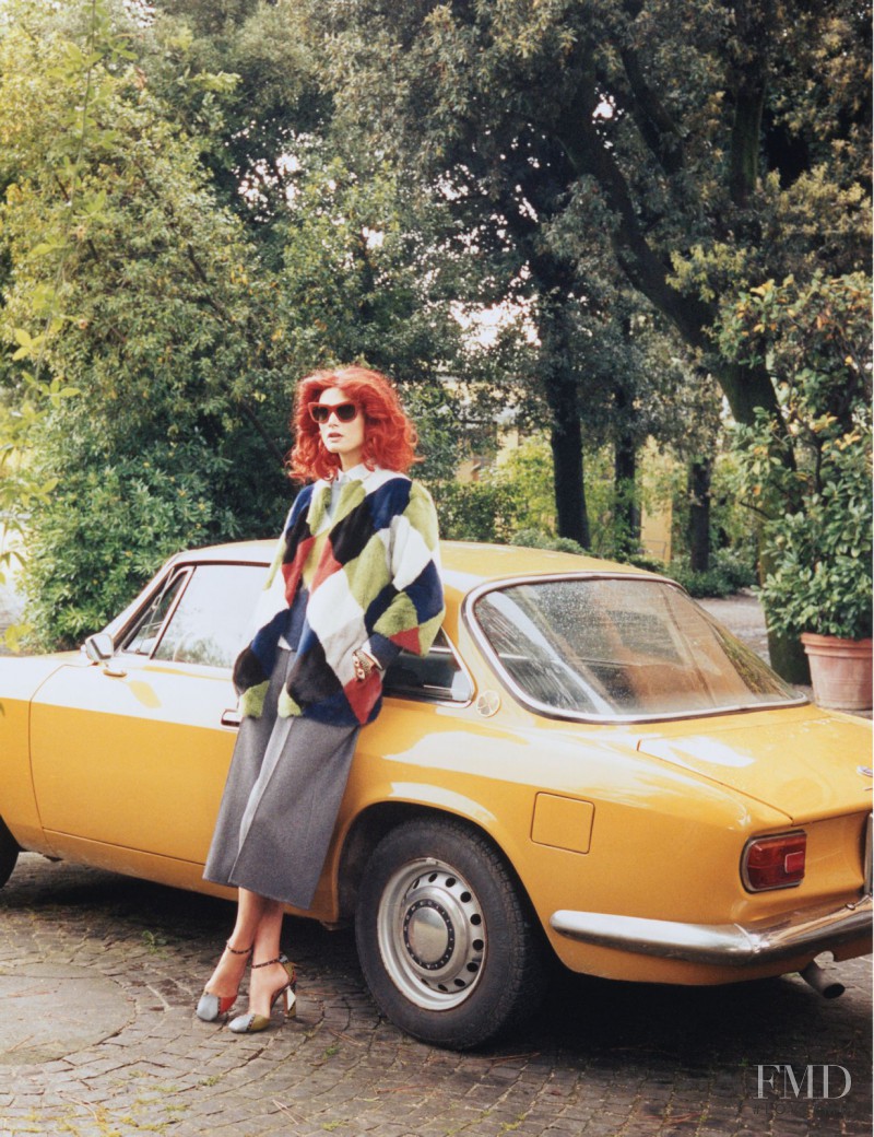 Malgosia Bela featured in Testa Rossa, August 2014