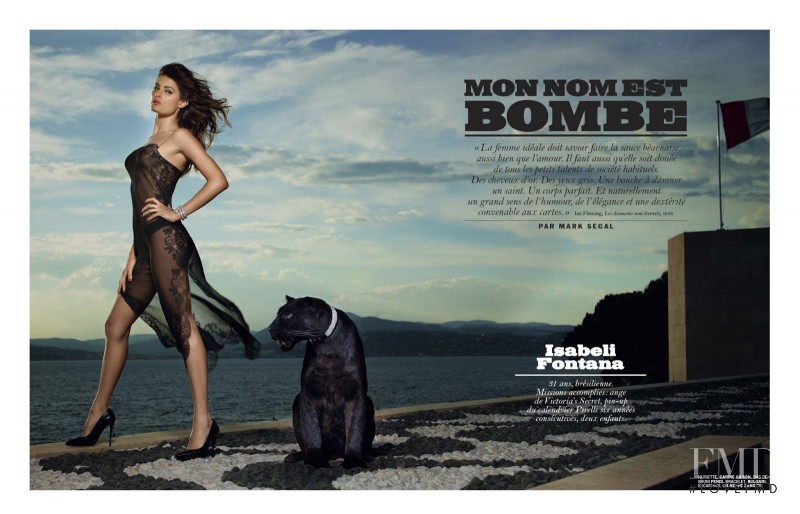 Isabeli Fontana featured in Mon Nom Est Bombe, July 2014