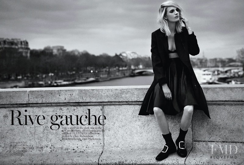 Ashleigh Good featured in Rive Gauche, August 2014