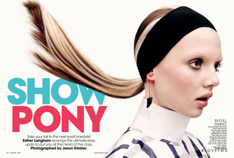 Holly Rose Emery featured in Show Pony, August 2014