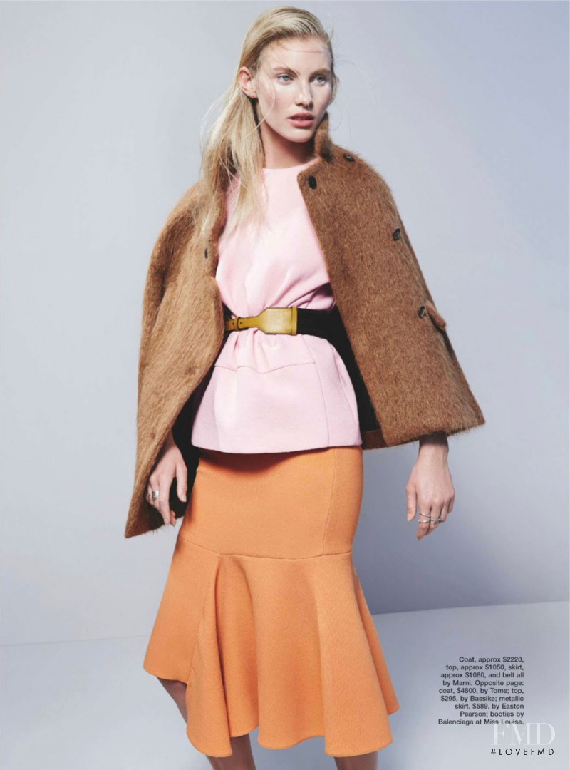Emily Baker featured in Skirt Chase, August 2014